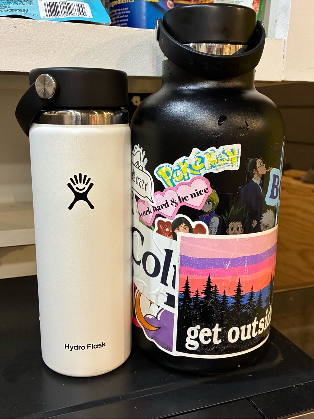 64oz + 20oz Hydro Flask Bottles
